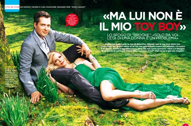 Kelly Lang la bellissima interprete di Broke di "Beautiful" Indossa Abito PASTORE COUTURE Collezione 2015